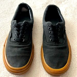 Black vans size 7